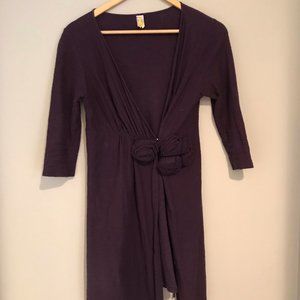 Purple Anne Pinkerton Wrap Size Small